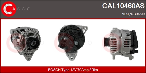 CASCO Generator cal10460as for VAG