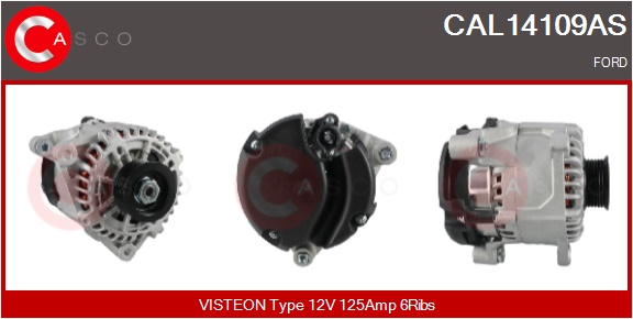 CASCO Generator cal14109as for FORD