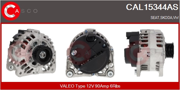 CASCO Generator cal15344as for VAG