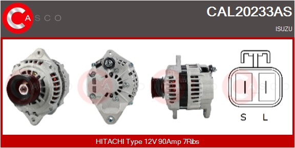 CASCO Generator cal20233as for ISUZU