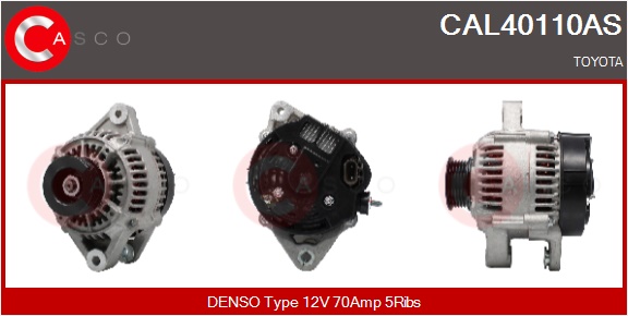 CASCO Generator cal40110as for TOYOTA