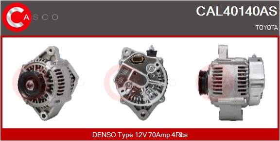 CASCO Generator cal40140as for TOYOTA