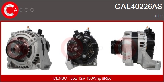 CASCO Generator cal40226as for JEEP