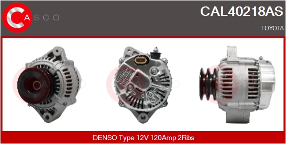 CASCO Generator cal40218as for TOYOTA