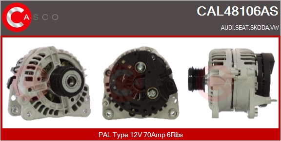 CASCO Generator cal48106as for VAG