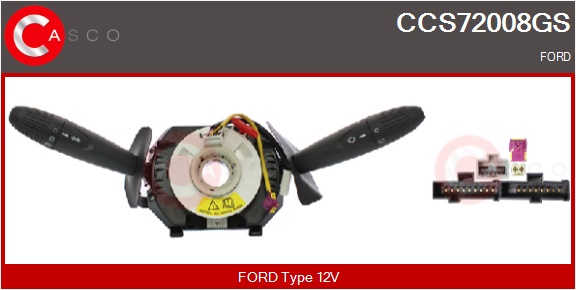 CASCO Ratstammekontakt ccs72008gs for FORD