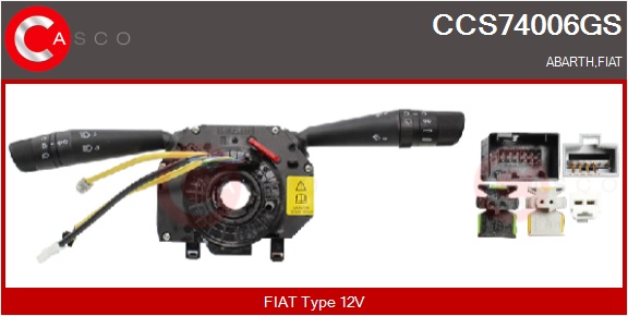 CASCO Ratstammekontakt ccs74006gs for FIAT