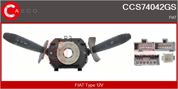 CASCO Ratstammekontakt ccs74042gs for FIAT