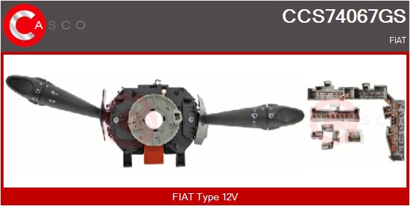 CASCO Ratstammekontakt ccs74067gs for FIAT