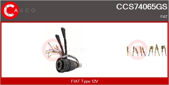 CASCO Ratstammekontakt ccs74065gs for FIAT