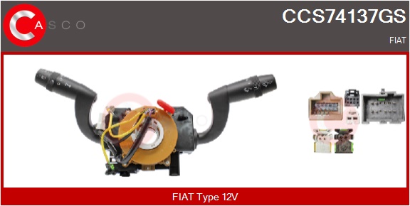 CASCO Ratstammekontakt ccs74137gs for FIAT