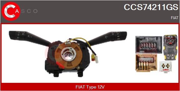 CASCO Ratstammekontakt ccs74211gs for FIAT