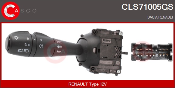 CASCO Ratstammekontakt cls71005gs for RENAULT DACIA