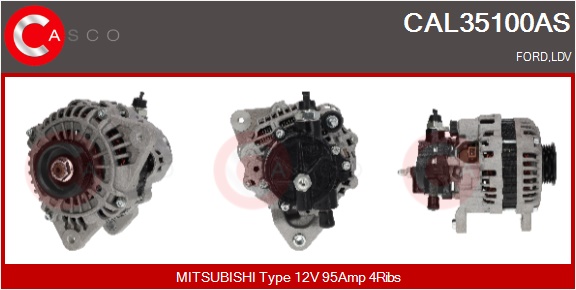 CASCO Generator cal35100as for FORD MITSUBISHI