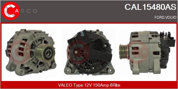 CASCO Generator cal15480as for FORD VOLVO