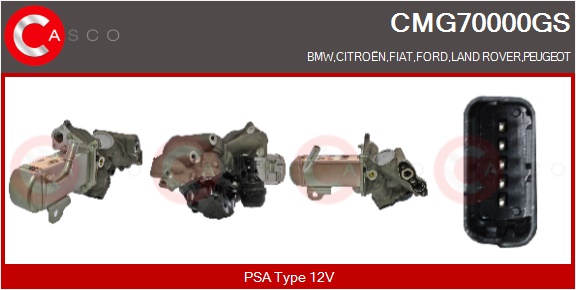 CASCO EGR-Modul cmg70000gs for FORD VOLVO TOYOTA CITROËN/PEUGEOT