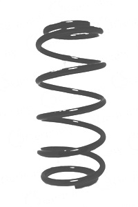 CS GERMANY Fjeder 14319003 foraksel for MERCEDES-BENZ