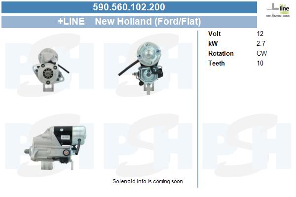 Starter BV PSH 590.560.102.050