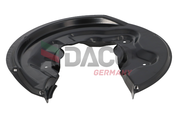 DACO GERMANY Stænkskærm, bremseskive 610208 Bagaksel venstre for VW