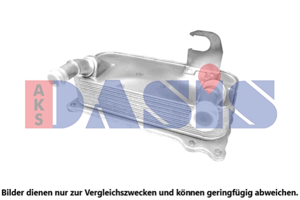 AKS DASIS Oliekøler, motorolie 176022n for PORSCHE