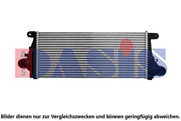 AKS DASIS Ladeluftkøler 157066n for CHEVROLET OPEL