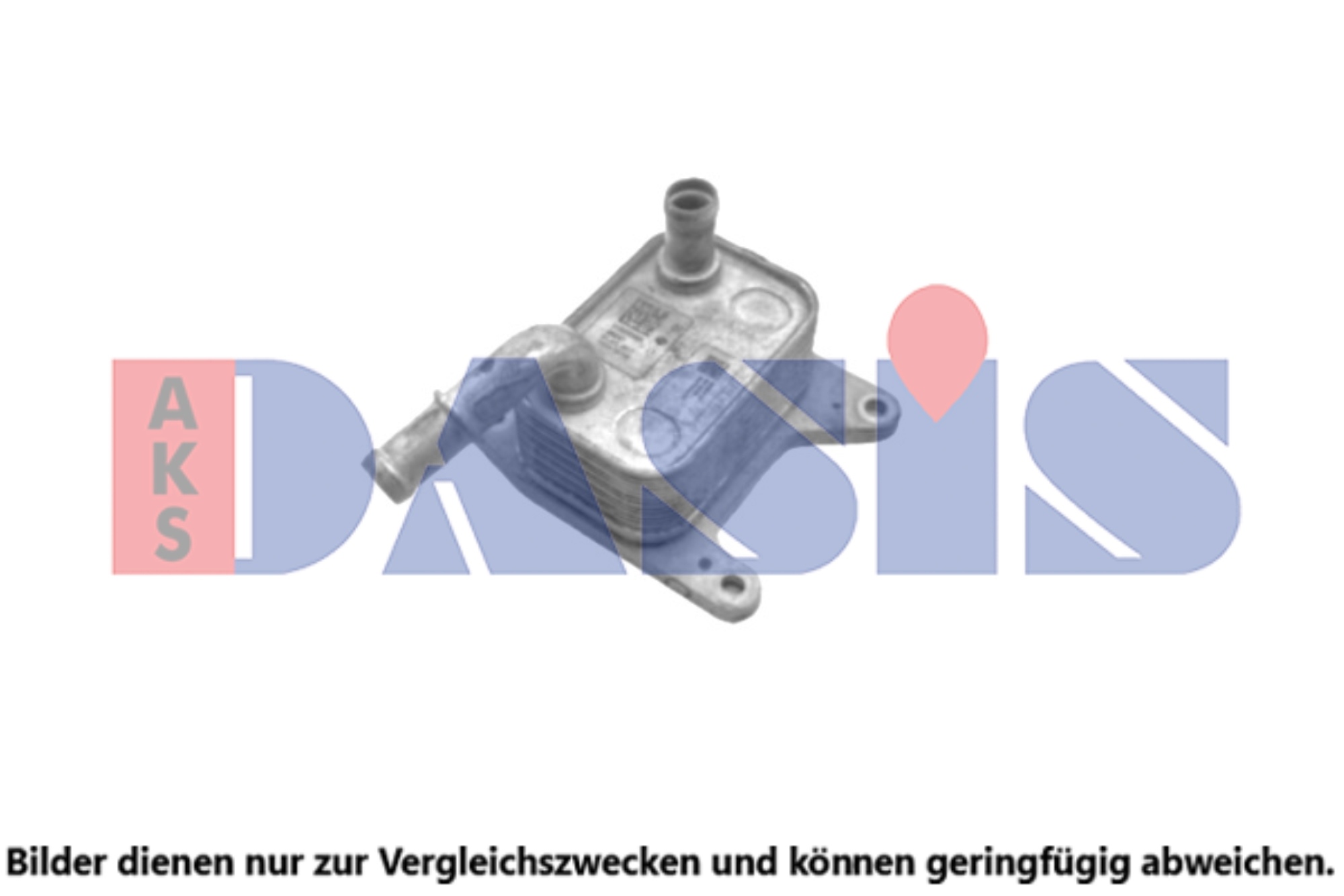 AKS DASIS Oliekøler, motorolie 186022n for DACIA