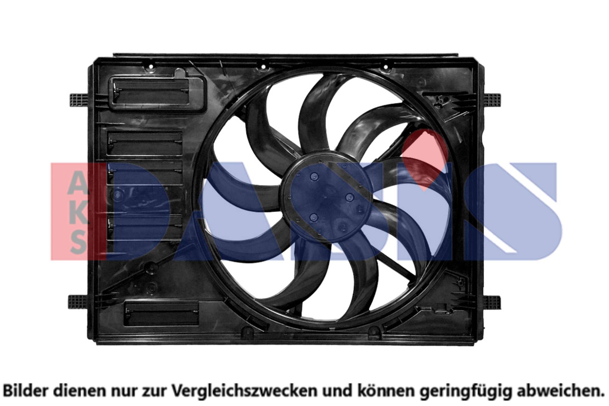 AKS DASIS Ventilator, motorkøling 098140n for FORD