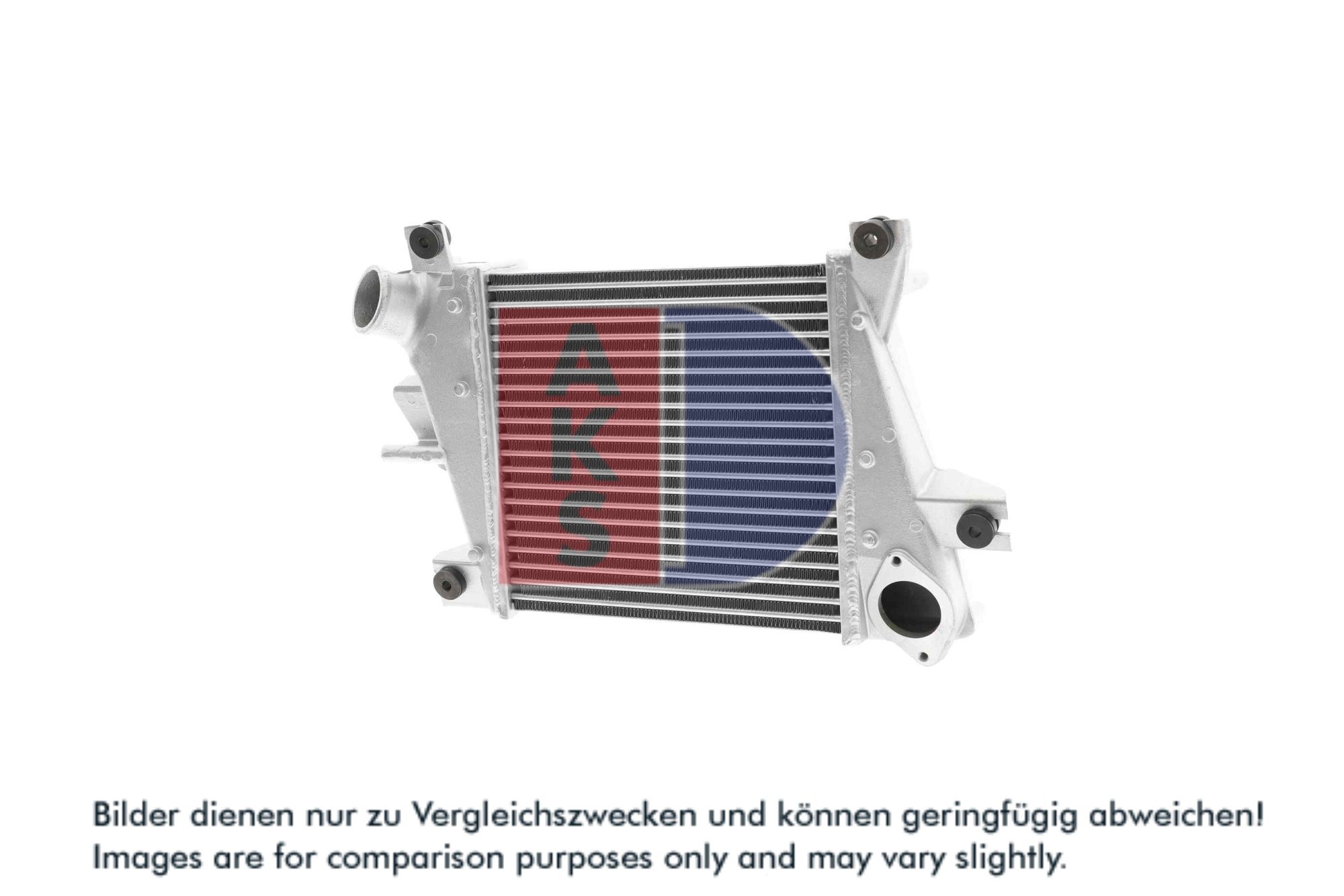 AKS DASIS Ladeluftkøler 077016n for NISSAN