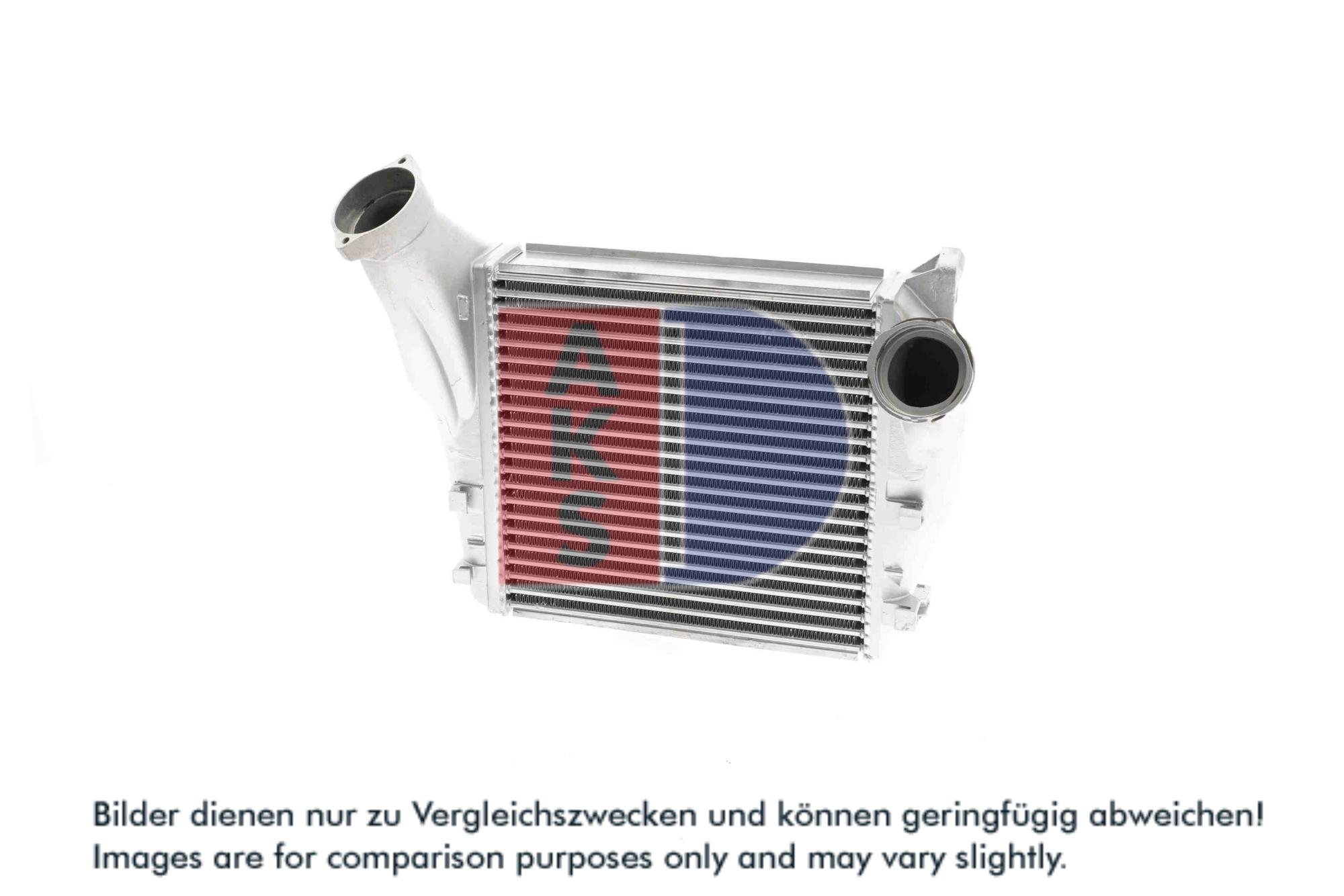 AKS DASIS Ladeluftkøler 177002n venstre for PORSCHE