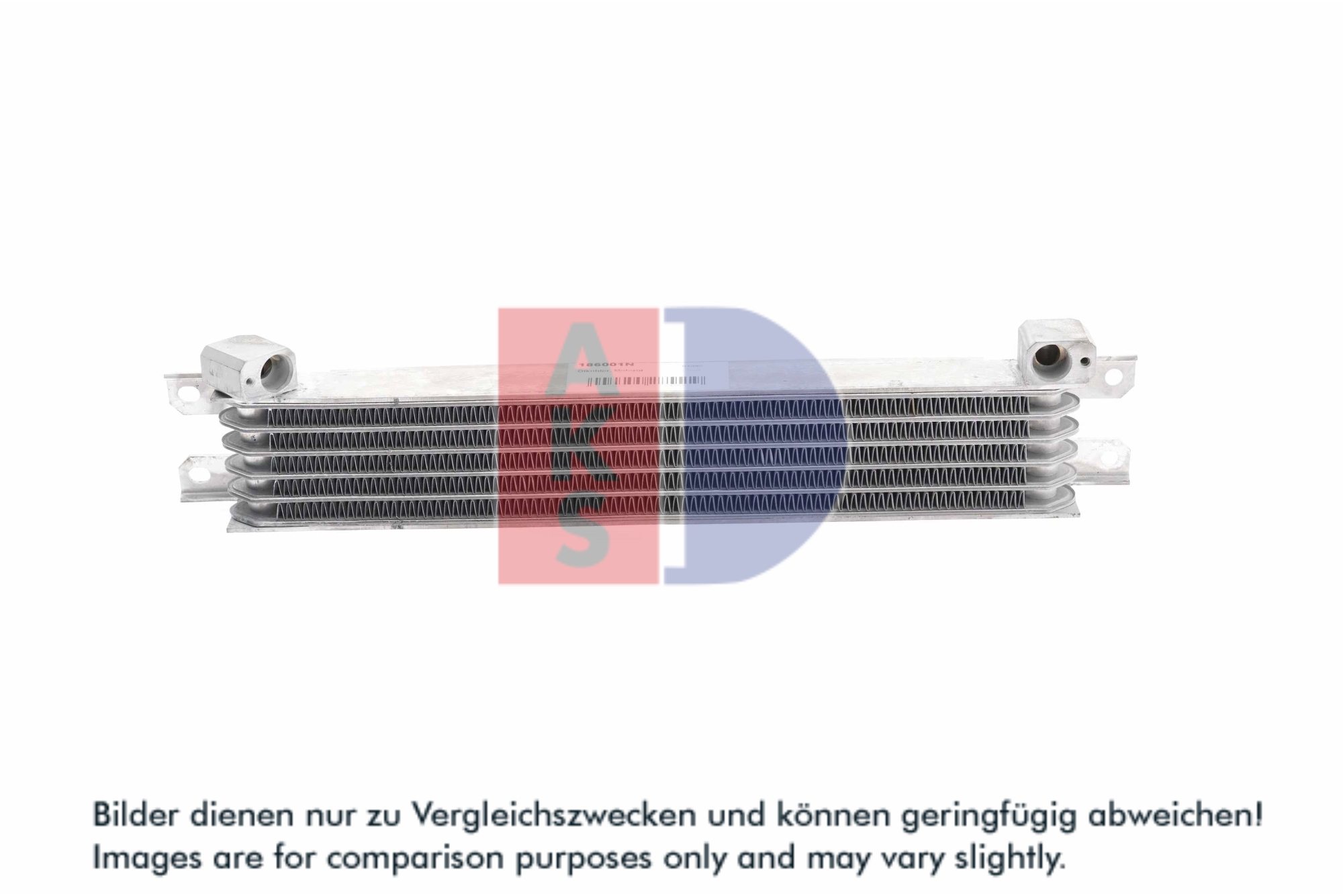 AKS DASIS Oliekøler, motorolie 186001n for RENAULT