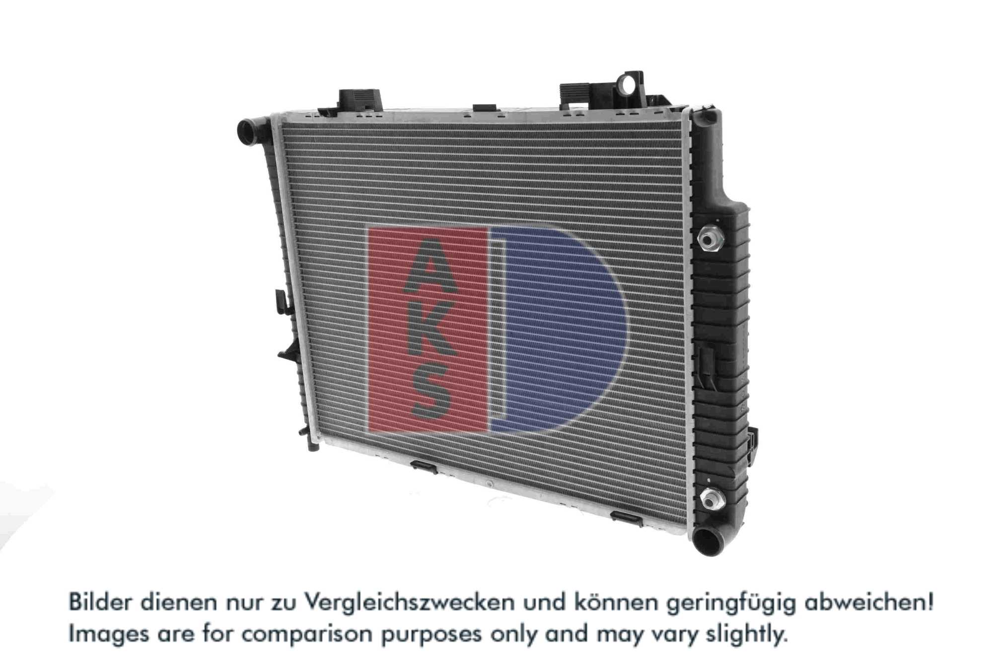 AKS DASIS Køler, motorkøling 120580n for MERCEDES-BENZ