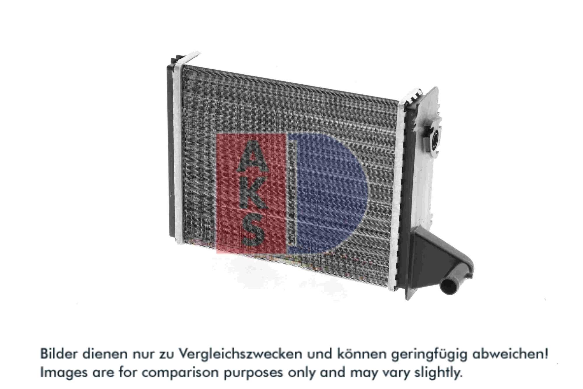 AKS DASIS Varmeelement, kabinevarme 089007n for ALFAROME/FIAT/LANCI