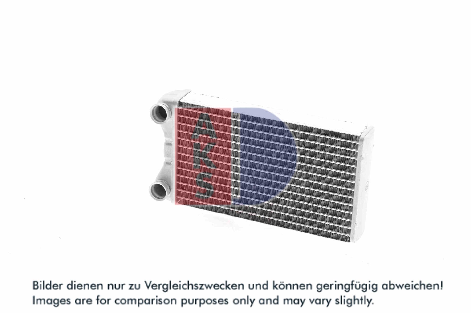 AKS DASIS Varmeelement, kabinevarme 489006n for AUDI