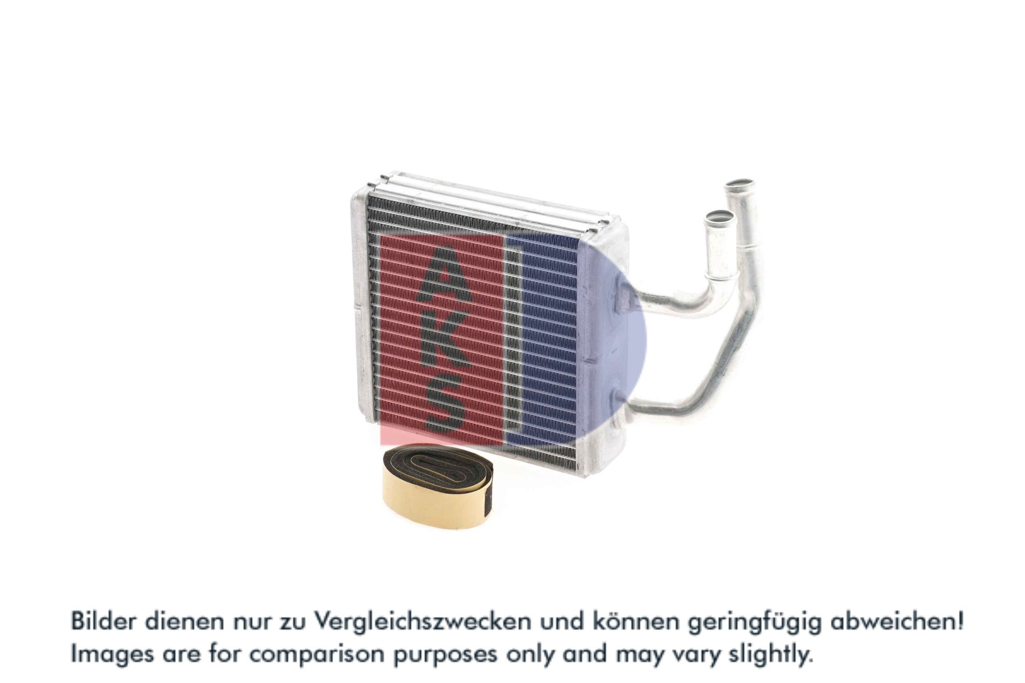 AKS DASIS Varmeelement, kabinevarme 046011n for FORD VAG