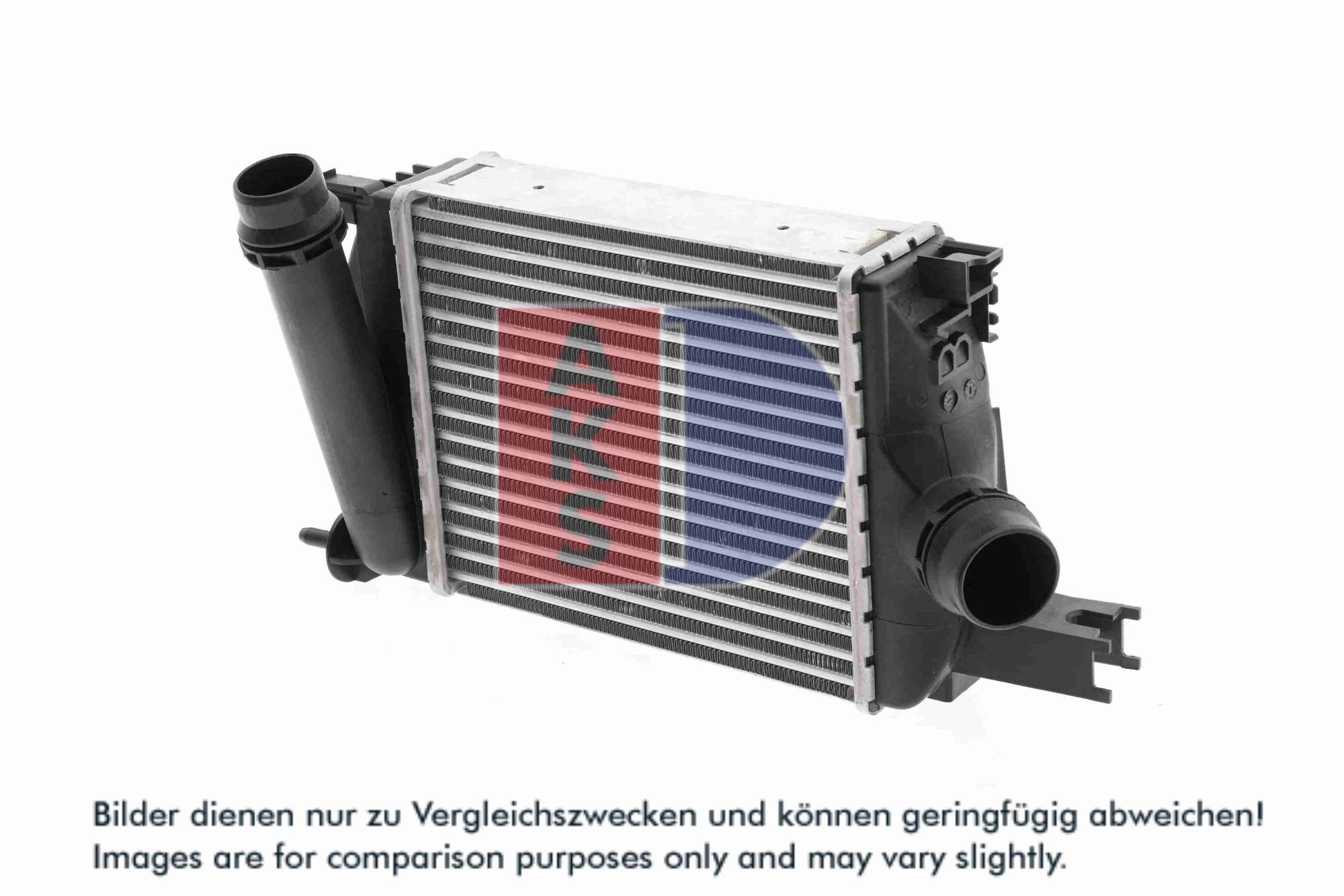AKS DASIS Ladeluftkøler 187038n for RENAULT DACIA