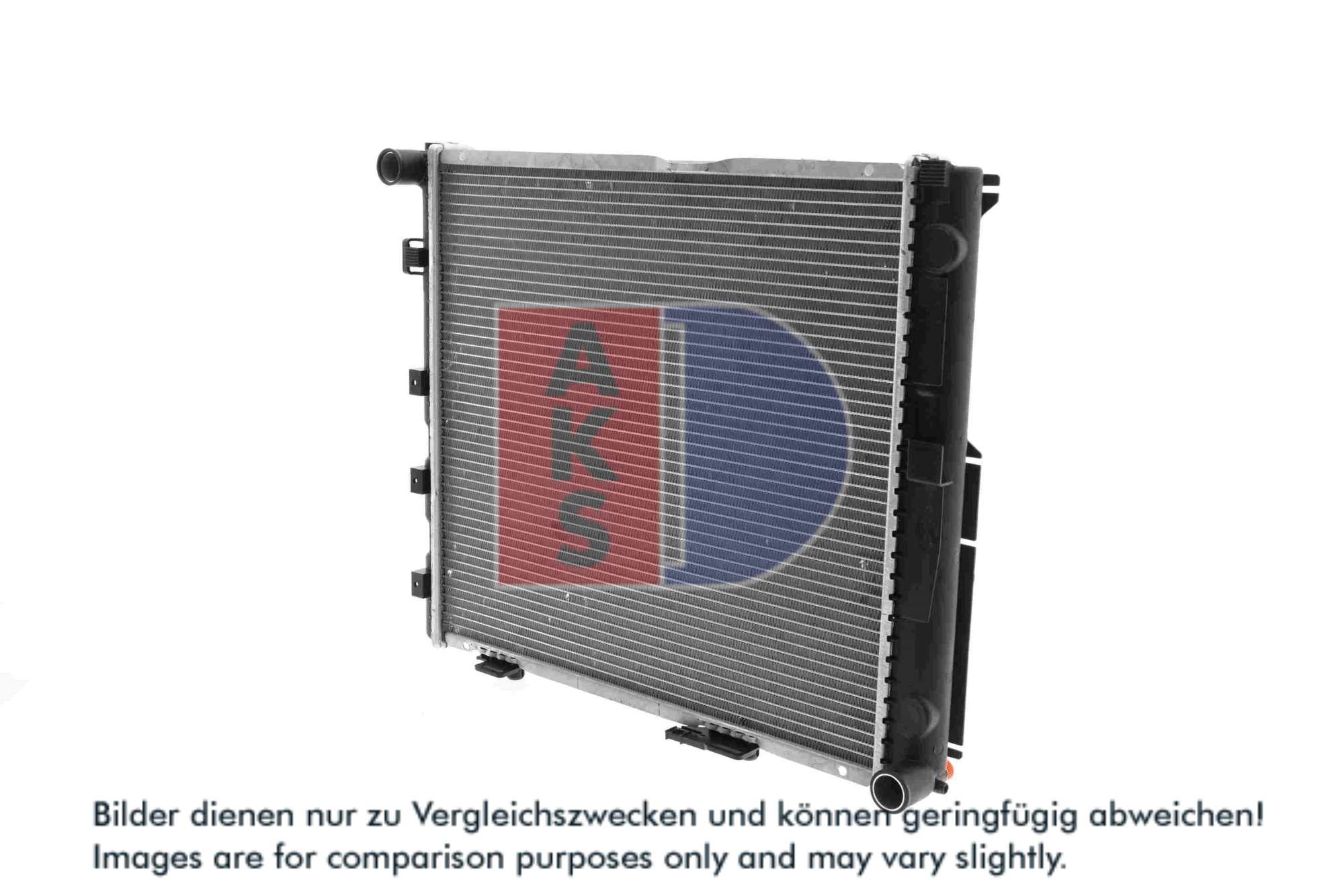 AKS DASIS Køler, motorkøling 122680n for MERCEDES-BENZ
