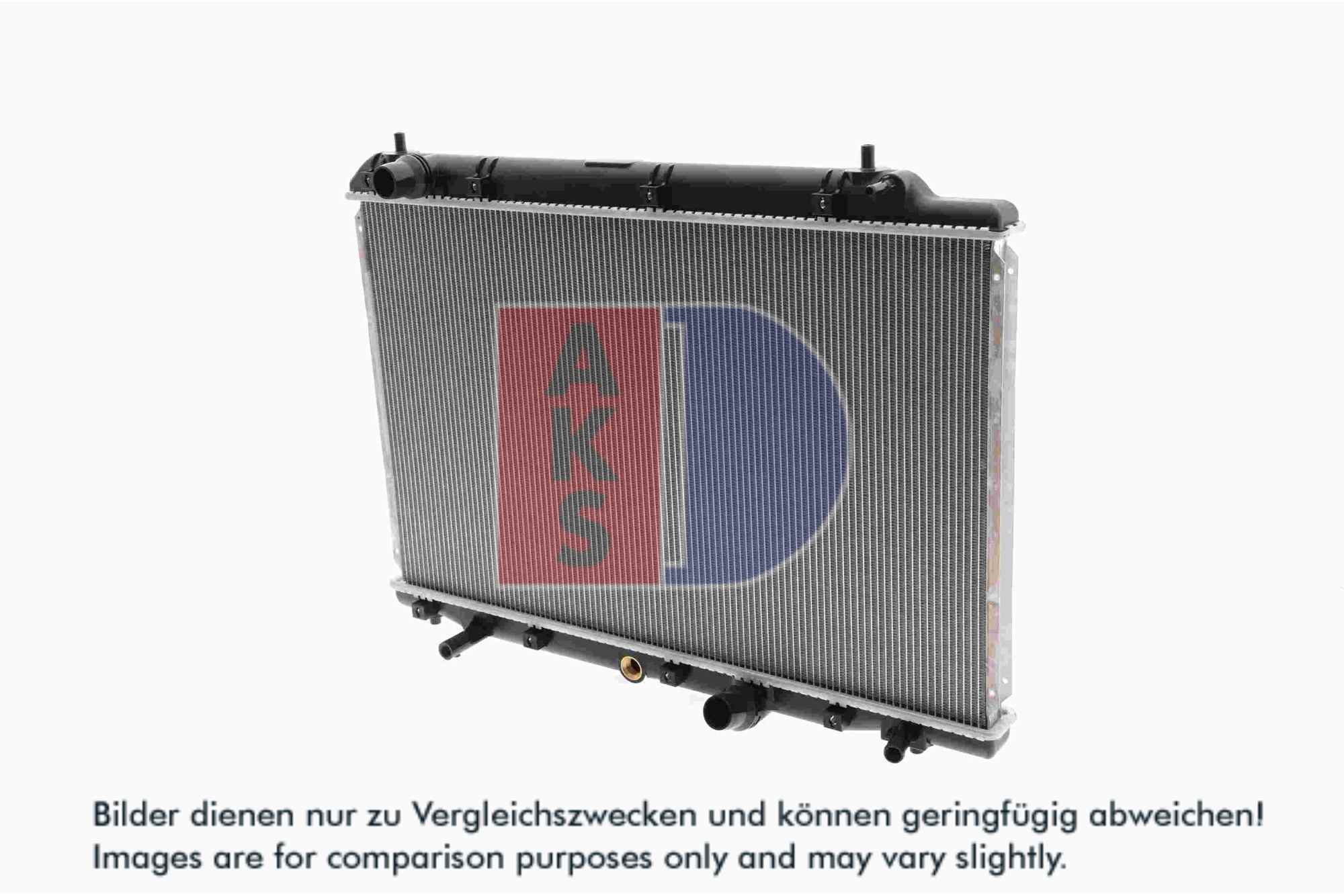 AKS DASIS Køler, motorkøling 100064n for HONDA