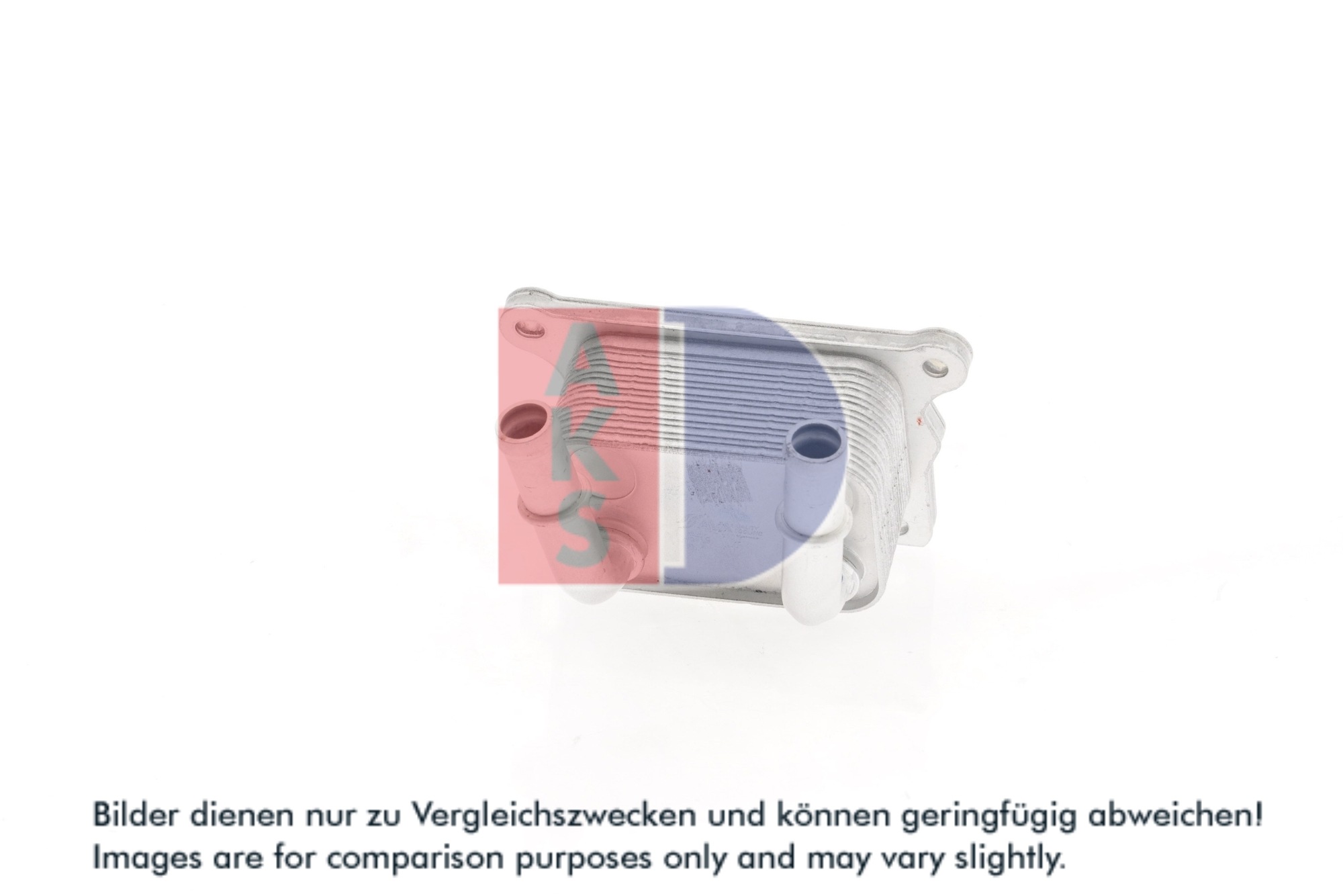 AKS DASIS Oliekøler, motorolie 186016n for MERCEDES-BENZ RENAULT