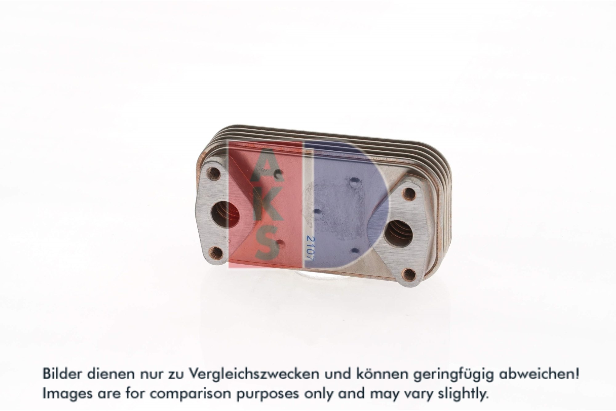 AKS DASIS Oliekøler, motorolie 066017n for ALFAROME/FIAT/LANCI DODGE MITSUBISHI CITROËN/PEUGEOT