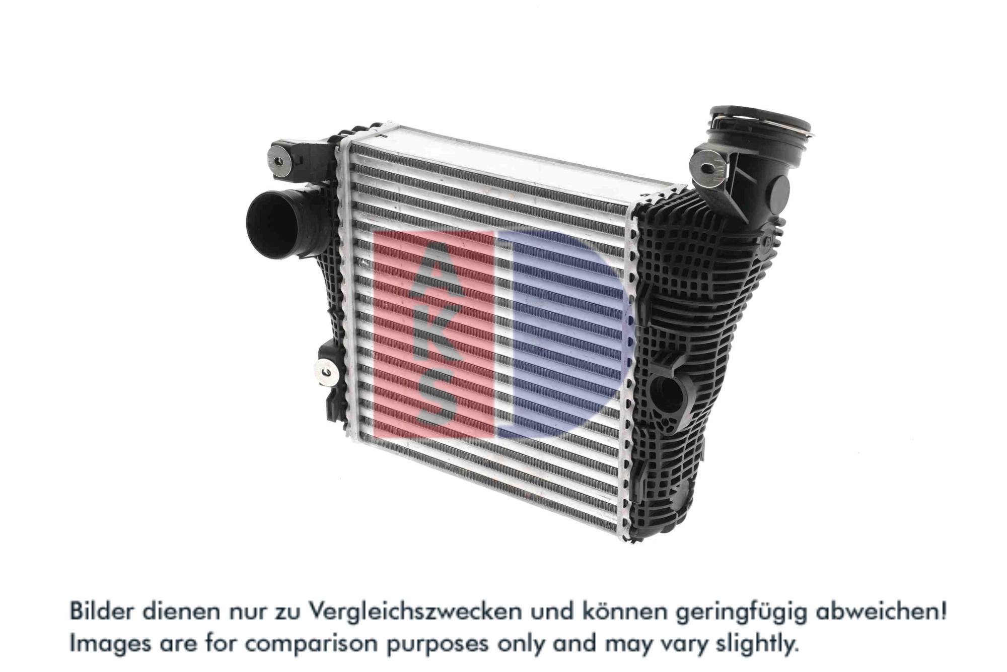 AKS DASIS Ladeluftkøler 177024n højre for PORSCHE