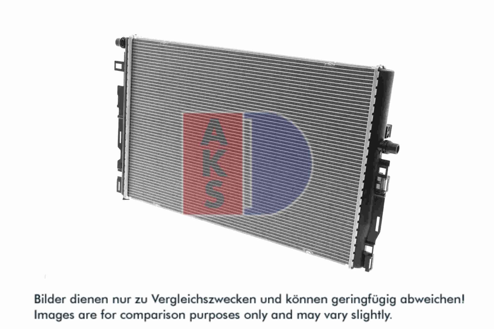 AKS DASIS Køler, motorkøling 120154N for MERCEDES-BENZ