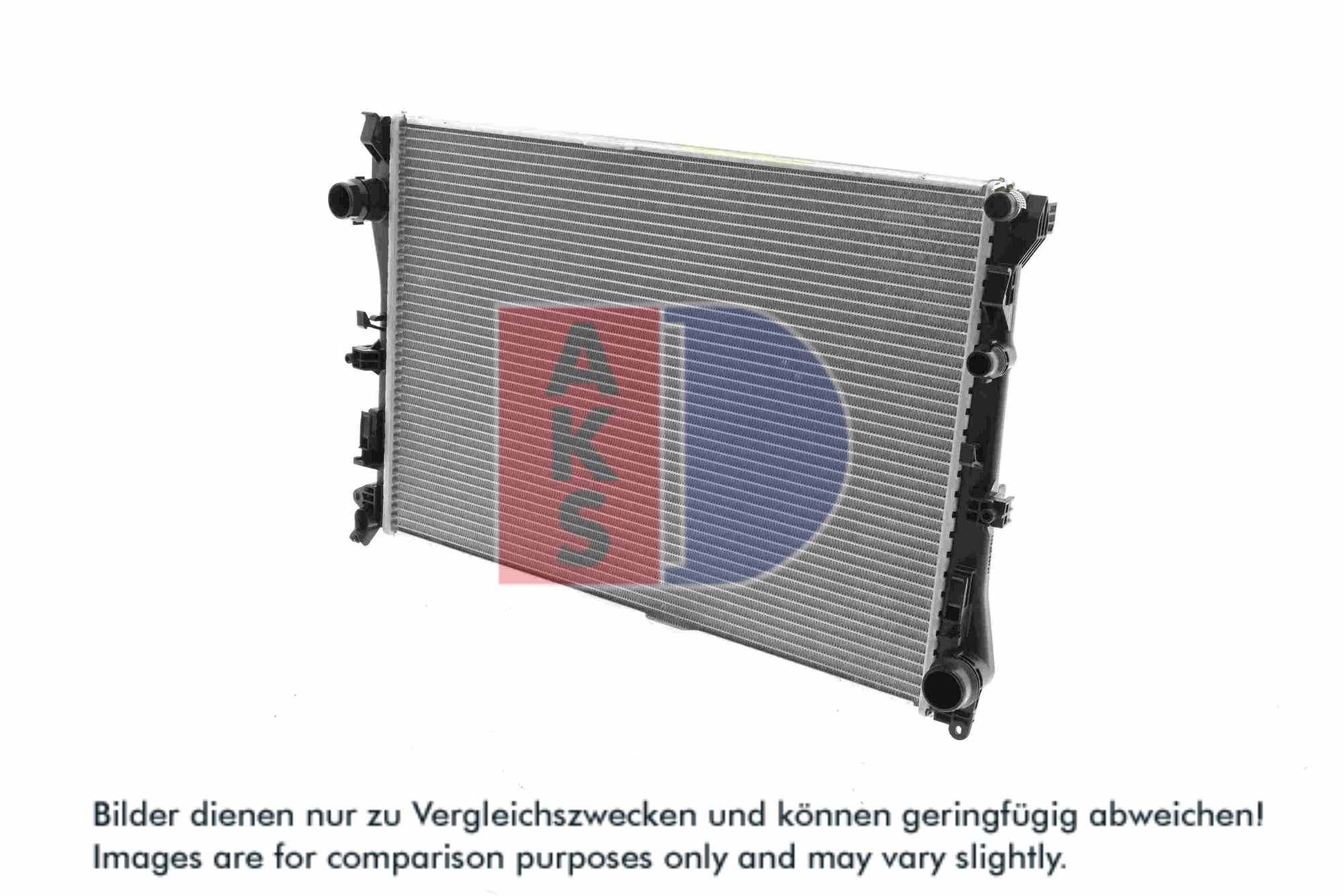 AKS DASIS Køler, motorkøling 120002n for MERCEDES-BENZ