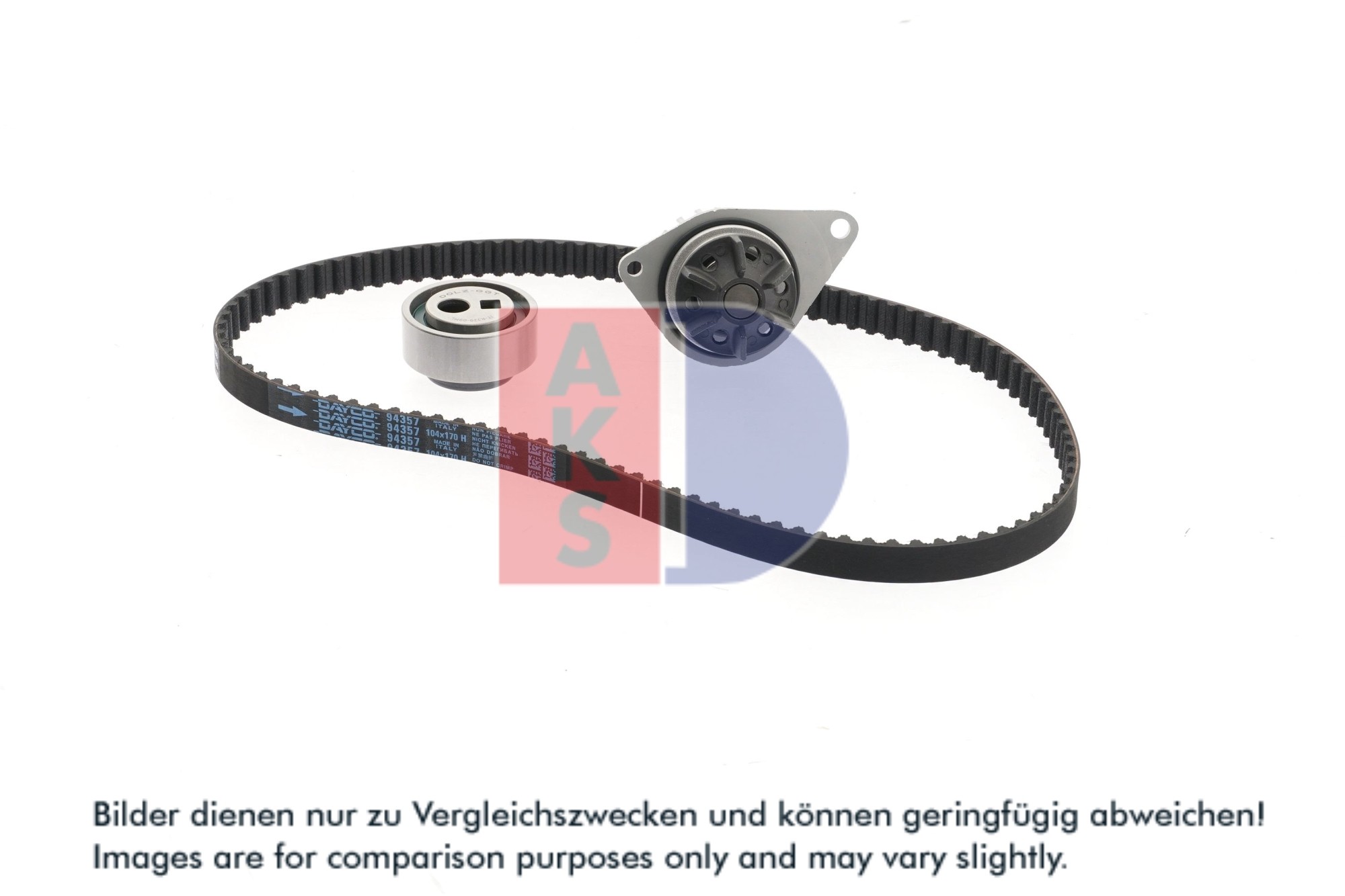 AKS DASIS Vandpumpe + tandremssæt 570258n for CITROËN/PEUGEOT ROVER