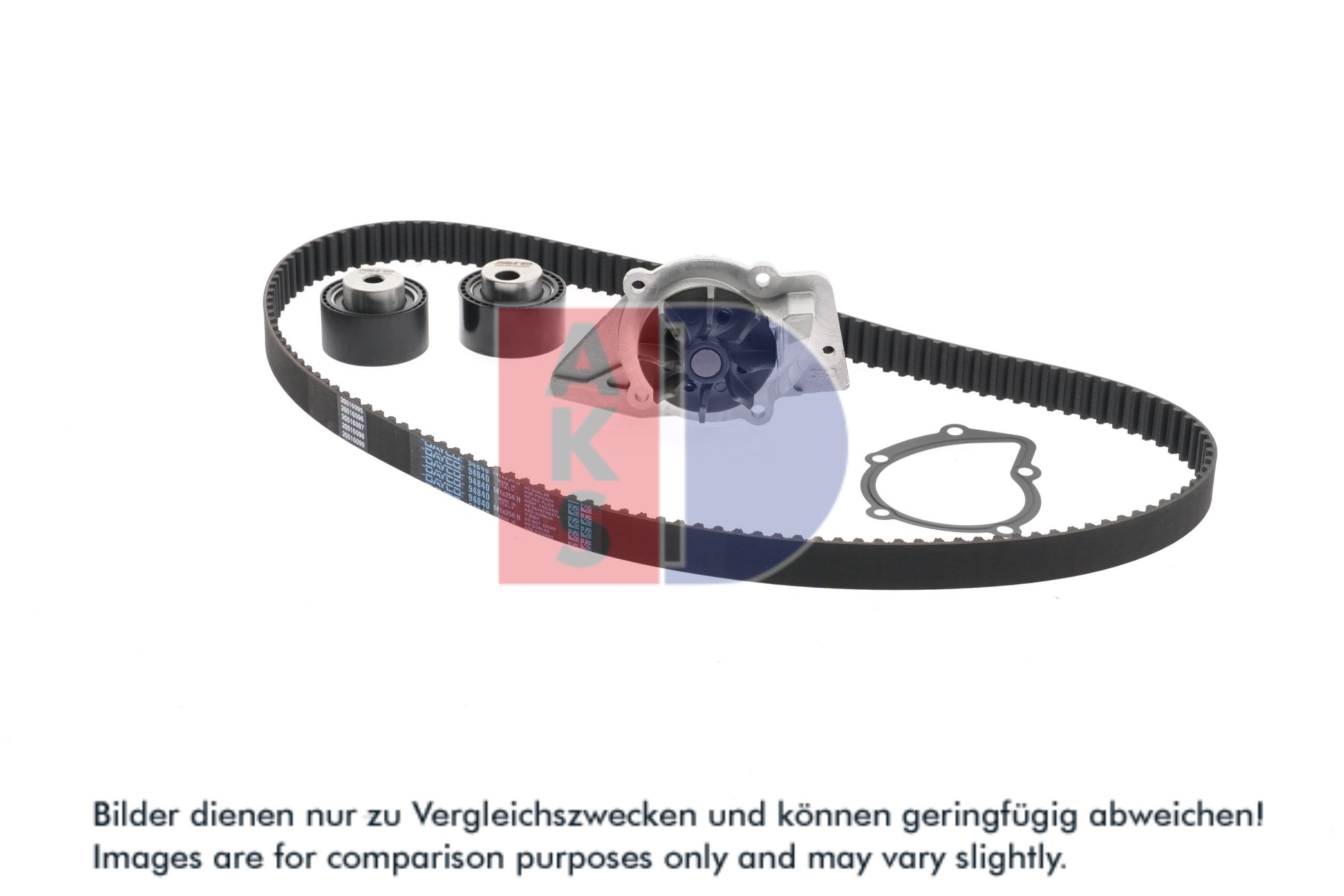 AKS DASIS Vandpumpe + tandremssæt 570260n for CITROËN/PEUGEOT SUZUKI TOYOTA ALFAROME/FIAT/LANCI