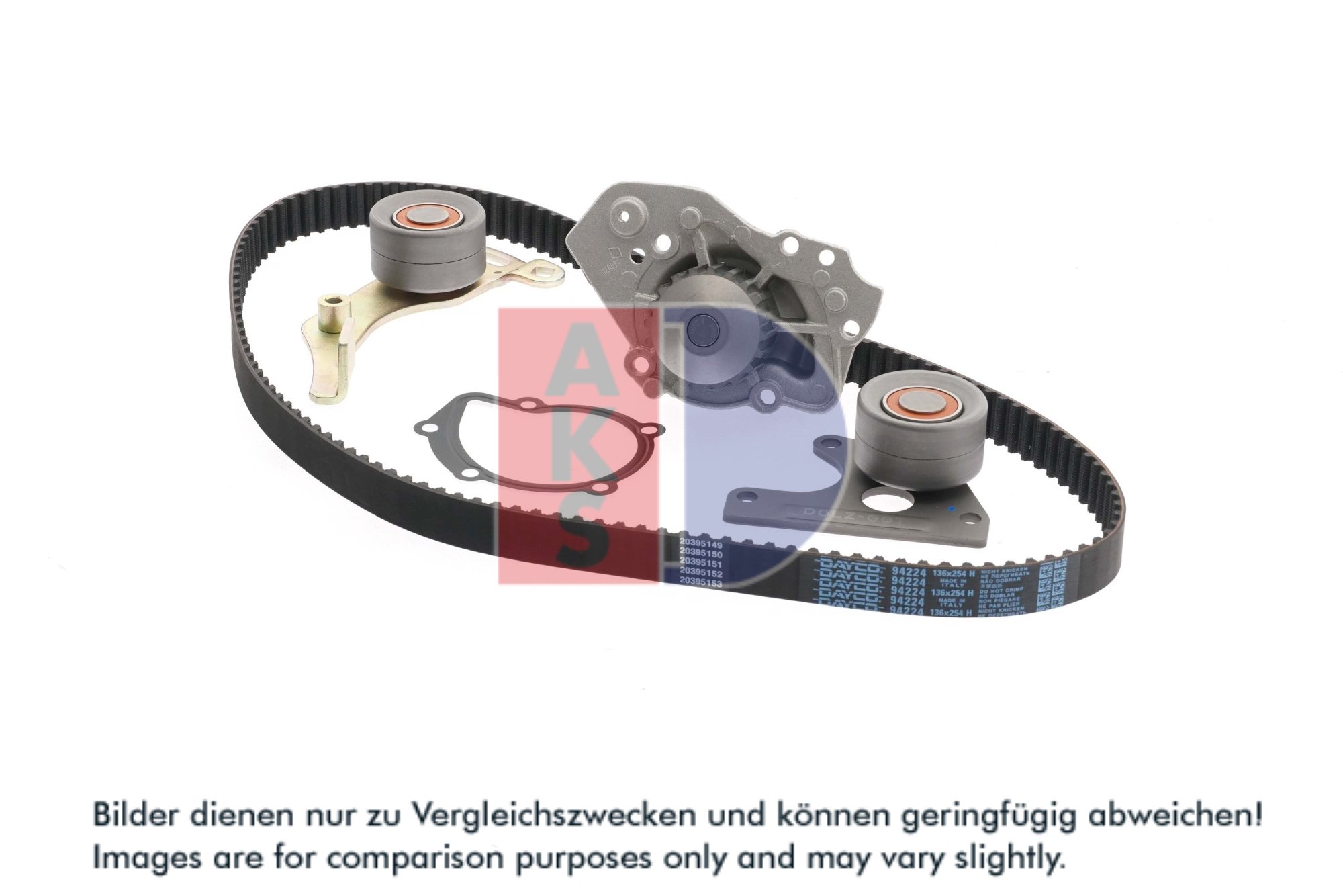 AKS DASIS Vandpumpe + tandremssæt 570263n for CITROËN/PEUGEOT ROVER