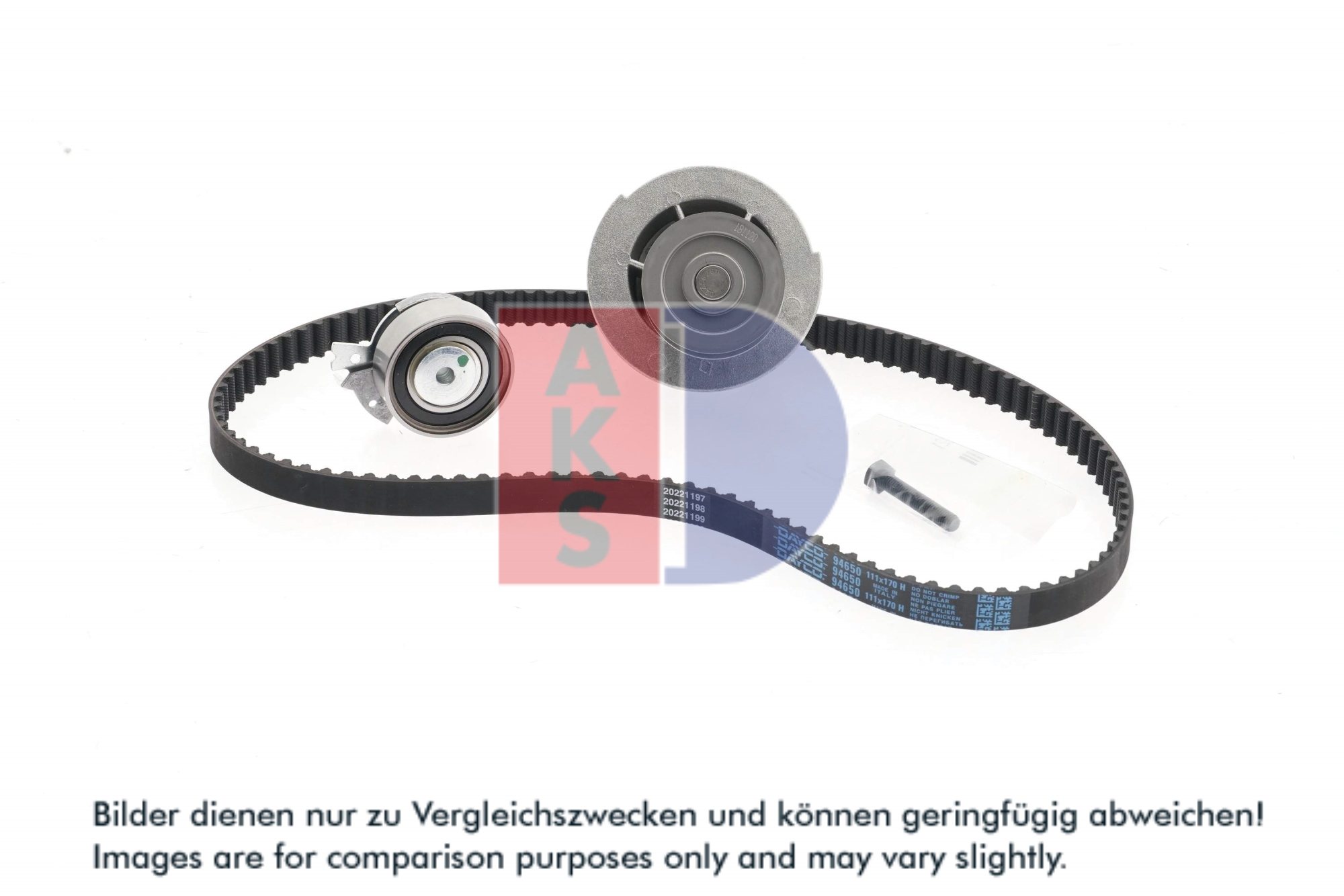 AKS DASIS Vandpumpe + tandremssæt 570272n for OPEL DAEWOO