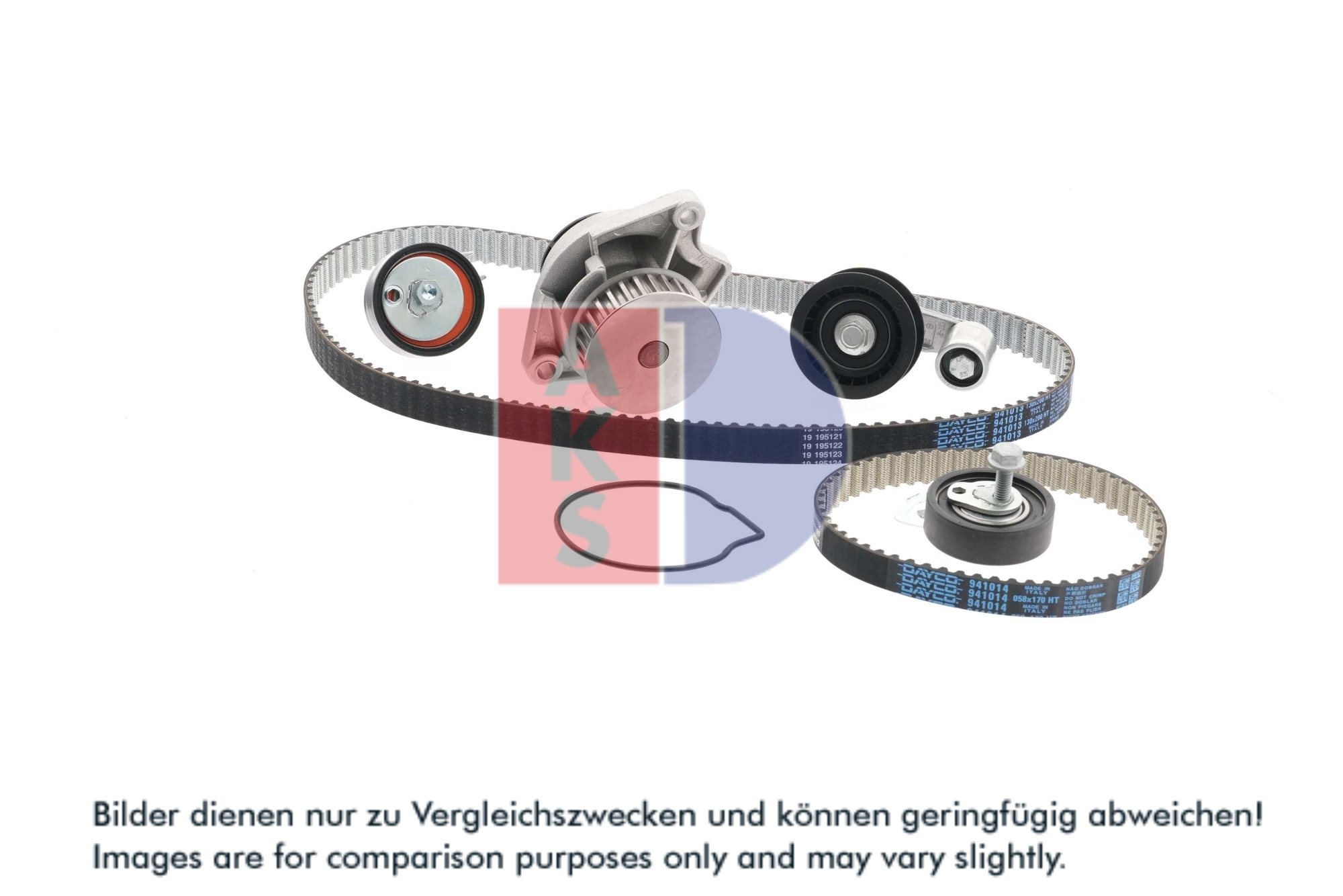 AKS DASIS Vandpumpe + tandremssæt 570285n for VAG