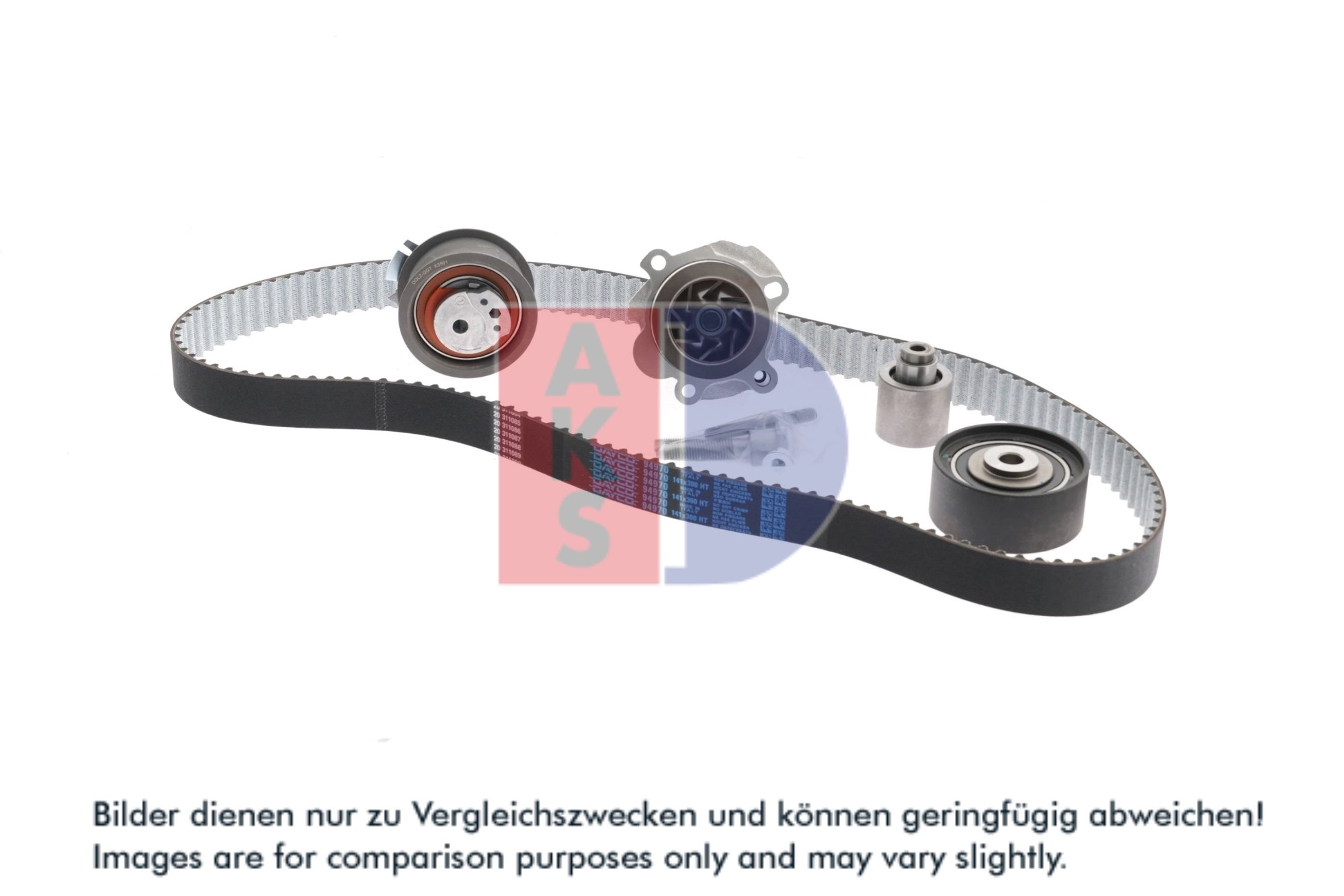 AKS DASIS Vandpumpe + tandremssæt 570294n for FORD VAG MITSUBISHI