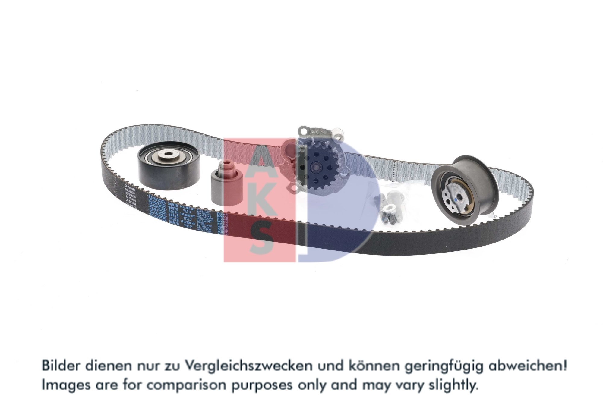 AKS DASIS Vandpumpe + tandremssæt 570293n for FORD MITSUBISHI VAG