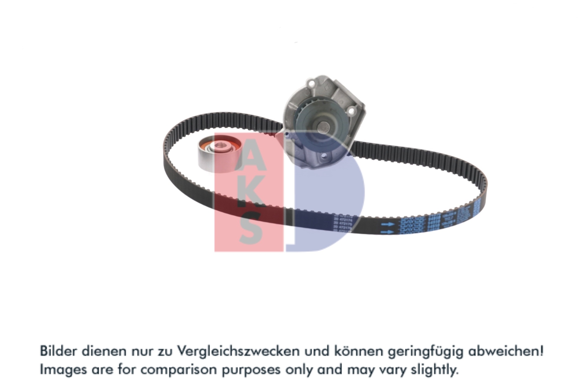 AKS DASIS Vandpumpe + tandremssæt 570303n for ALFAROME/FIAT/LANCI